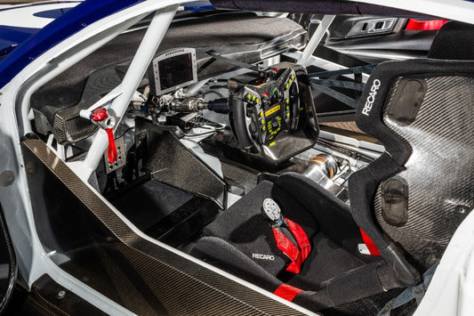 Inside of a GT3 Car