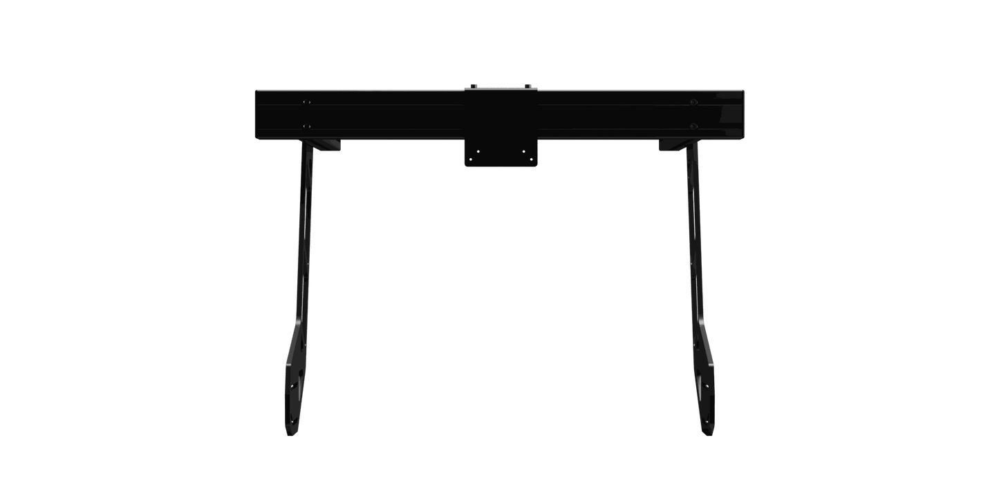 Integrated Single Monitor Mount front view